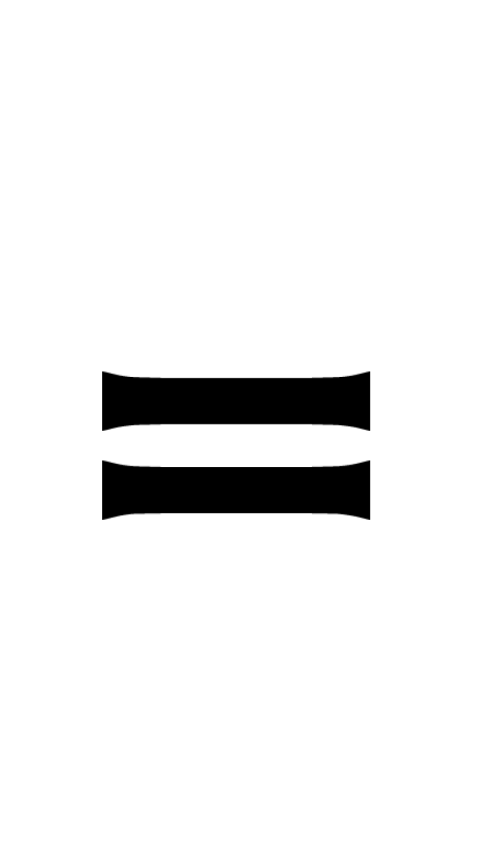 Equals PNG file for graphic design websites